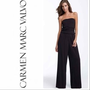 Carmen Marc Valvo Bandeau Jumpsuit or Cover Up